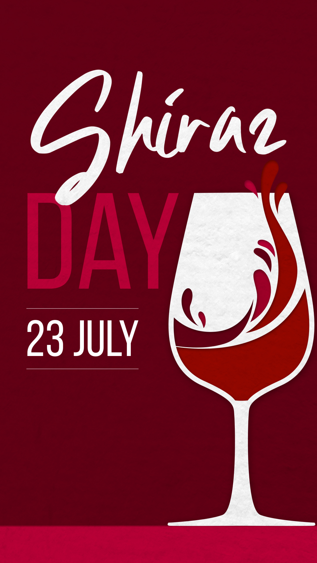 Extra pizzazz for our Aussie Shiraz Introducing Shiraz Day 23 July